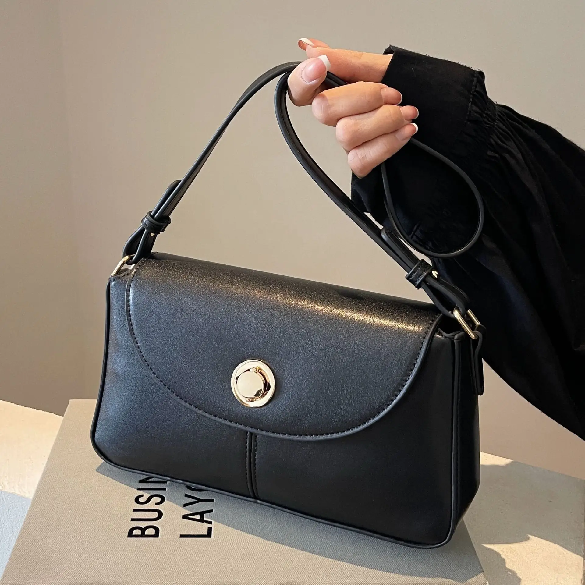 Fashion Ladies Bag Shoulder Bag Leather Purse Small Handbag Women Bags for Young Lady