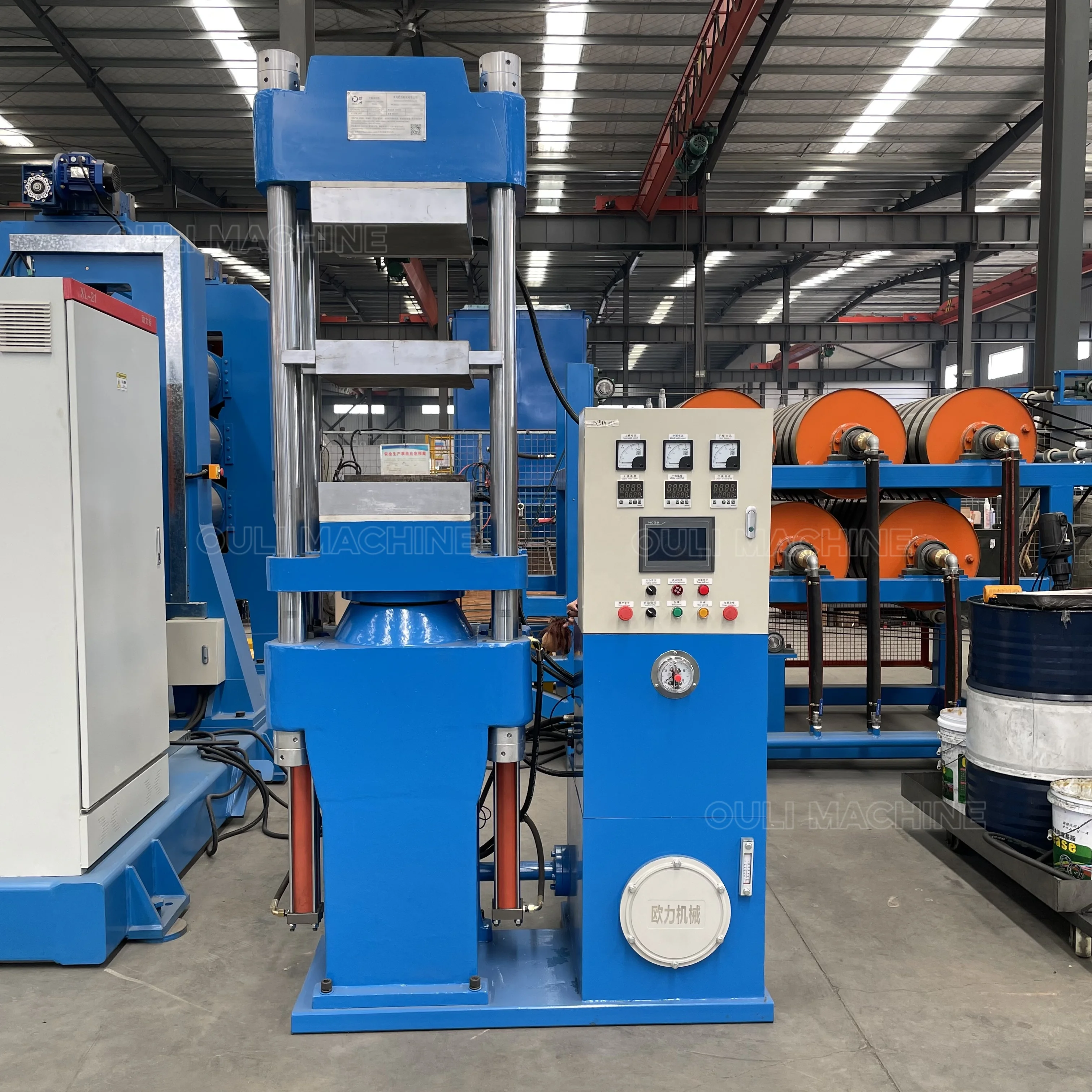 Automatic Rubber Vulcanizing Press Machine, Rubber Shoe Sole Making Production Line Machine,rubber Hot Press Machinery