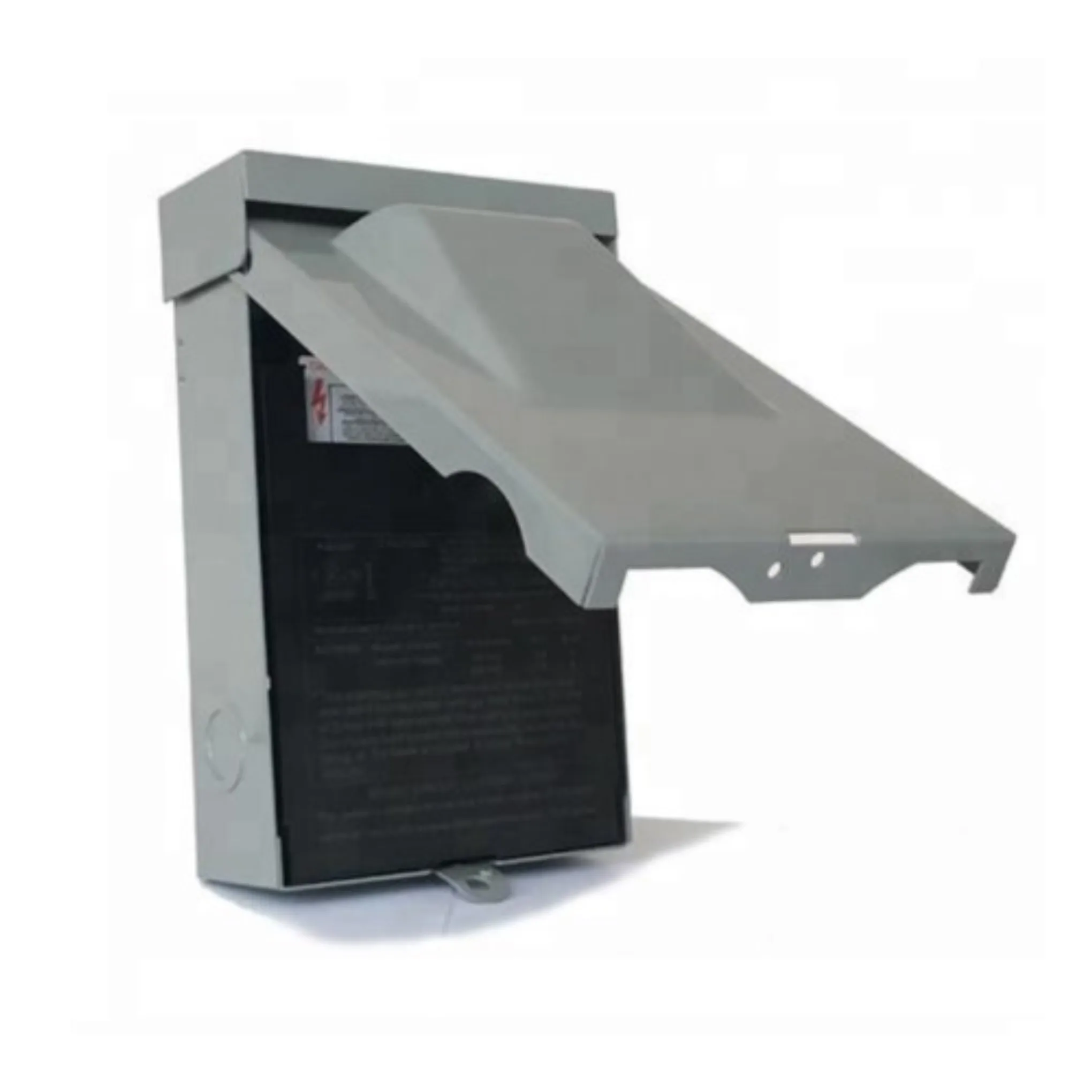 Eaton 60-Amp AC Outdoor Disconnect Enclosure Box - 120/240V Safety Power Cut-Off - DPB222RP