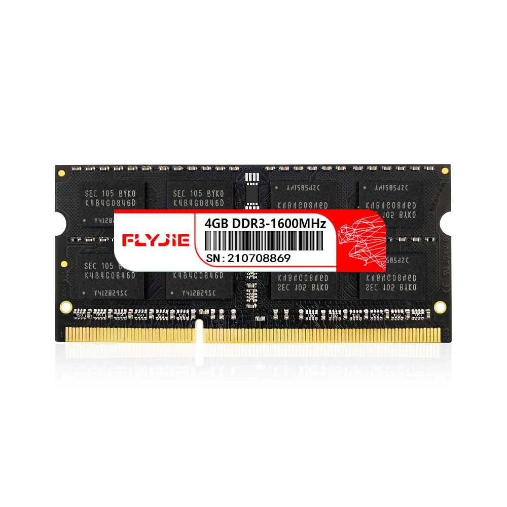 Flyjie 4GB Internal Ddr DDR3 NB Memory Ram DESKTOP Ram 1600MHZ DDR 3