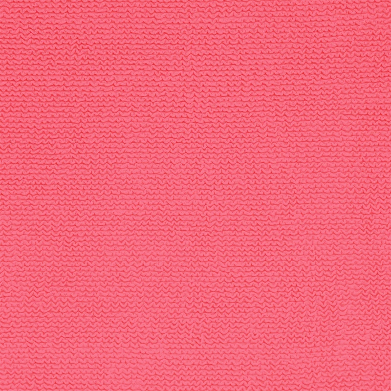 2021女式皱纹泳衣热粉色游泳衣无套带比基尼褶皱面料泳衣