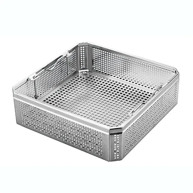 316 Stainless Steel Wire Mesh Sterilization Basket Storage Basket