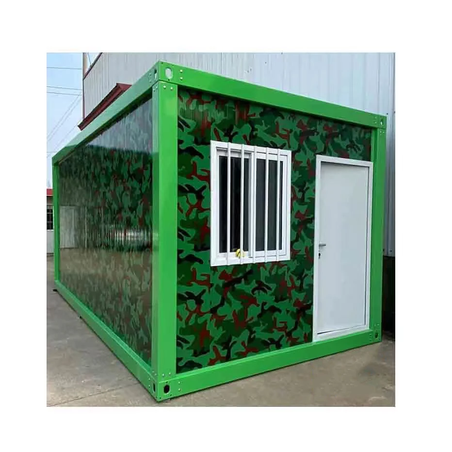 Cheap Container Prefabricated Guest House Hotel Design With Flat Pack Dome House Prefab