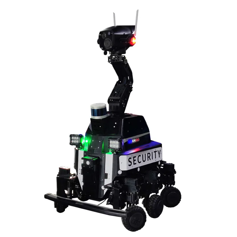 Kampüs, Fabrika, Topluluk İçin Tüm Senaryolara Yönelik Kapsamlı İzleme Güvenlik Robotu, Tam Otomatik Akıllı Devriye Sistemi