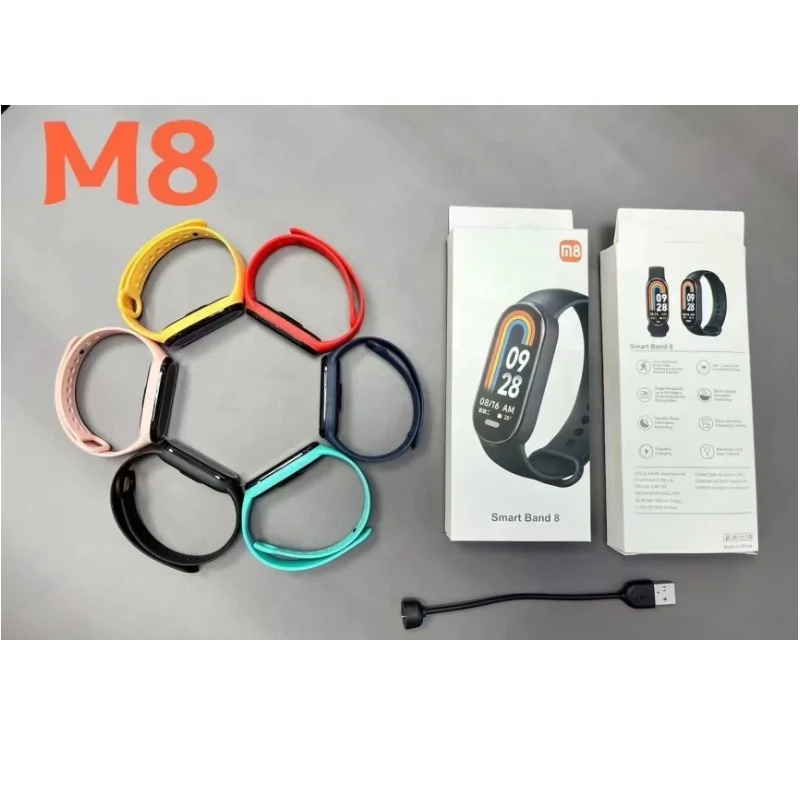 Mi Wristband Smart Watch M5 M6 M7 M8 Smart Band Fitness
