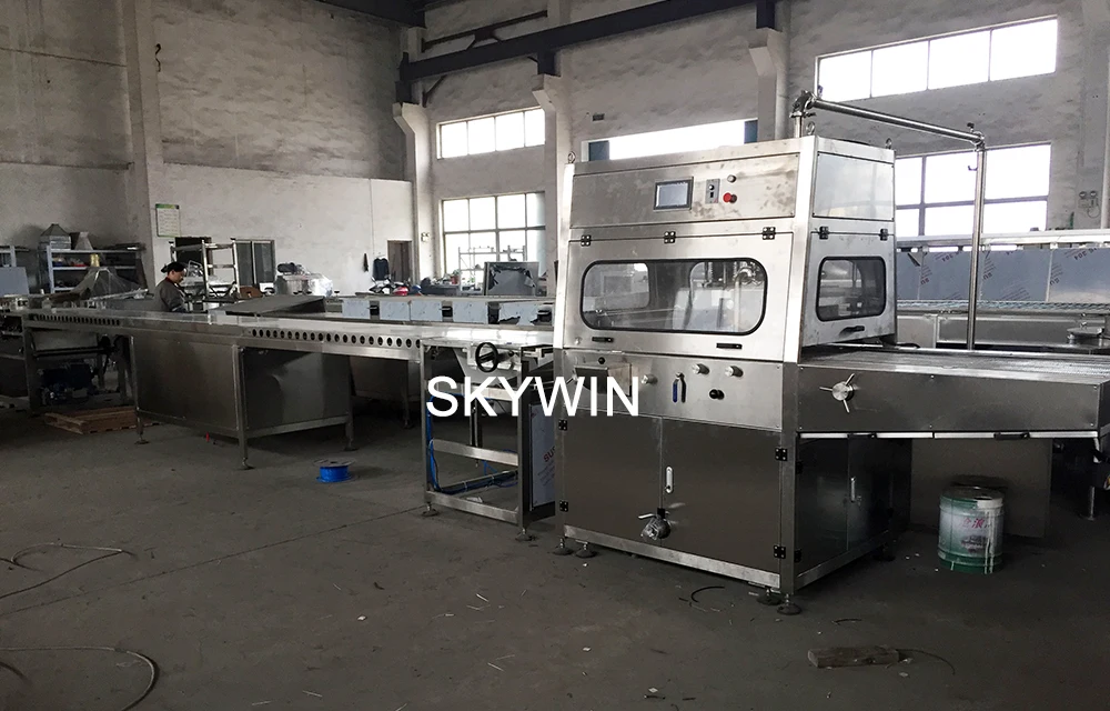 Машина для закалки шоколада и глазирования Skywin для печенья, закусок