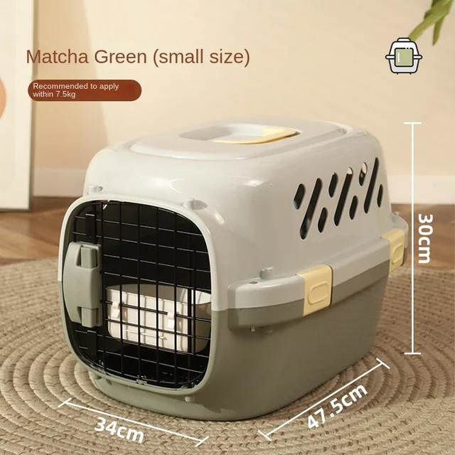 Large Capacity Pet Cage Portable Cat and Dog Backpack in Space Capsule Design Air Case with Comfortable Plastic Material
