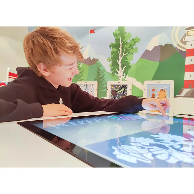 Smart Table for Children Kids Touch Smart-Table Multi Restaurant Interactive Screens