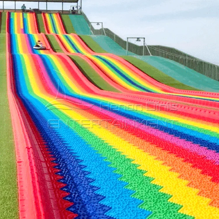 Amusement Park Rides Outdoor Rainbow Slide