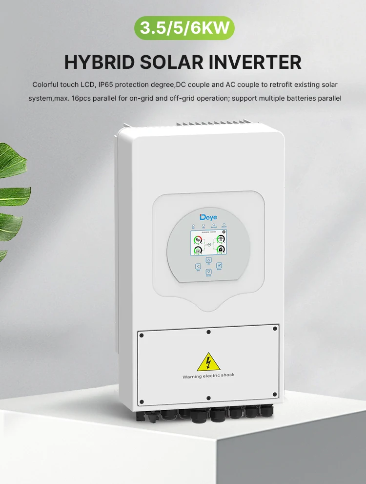 Deye Hybrid Inverter 5kw 6kw 8kw Sun-5k-sgo3lp1-eu Single Phase 220v ...