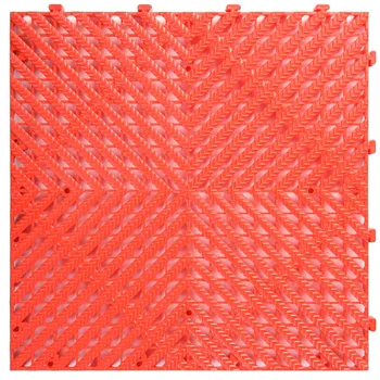 Modern Design 40*40*2cm PP Plastic Tiles Easy to Install Interlocking for Durable Car Wash and Car Floor Flooring
