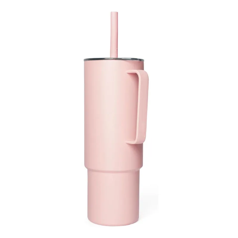 32Oz Sippy Straw Tumbler Stainless Steel Insulated Straw Cup