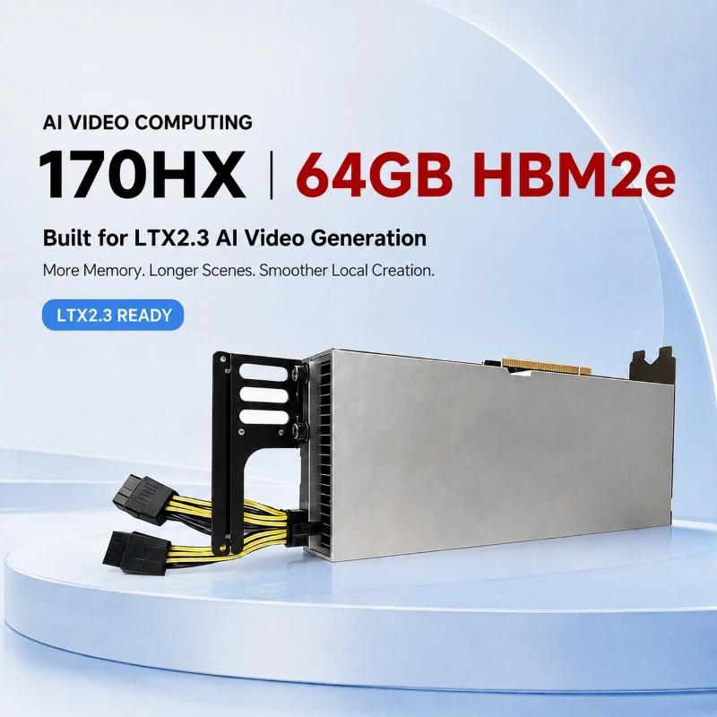 グラフィックボード・グラボ・ビデオカード NVIDIA CMP 170HX 中古 NVIDIA CMP 170HX グラフィックボード サーバー用 GPU 高ハッシュ