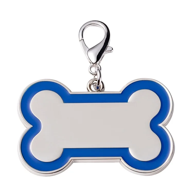 dog bone collar tag