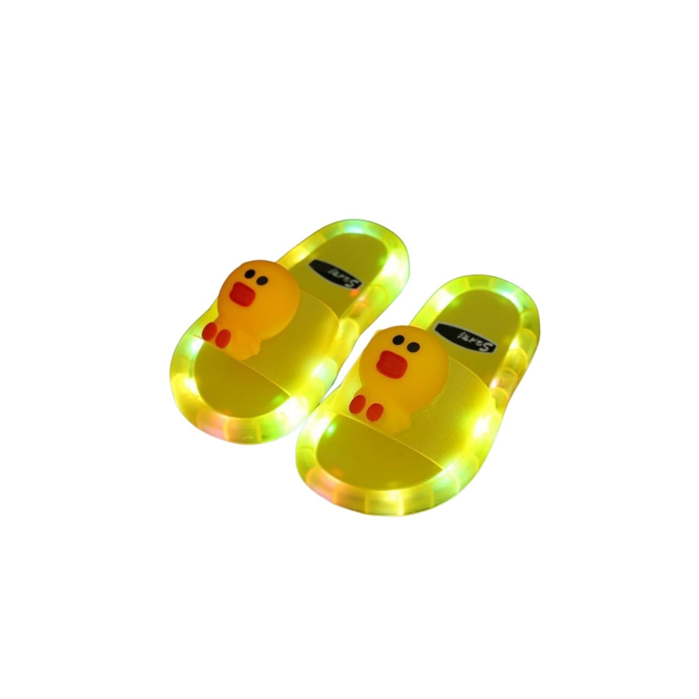 Детские сандалии Нескользящие тапочки ночной рынок детские светящиеся Тапочки