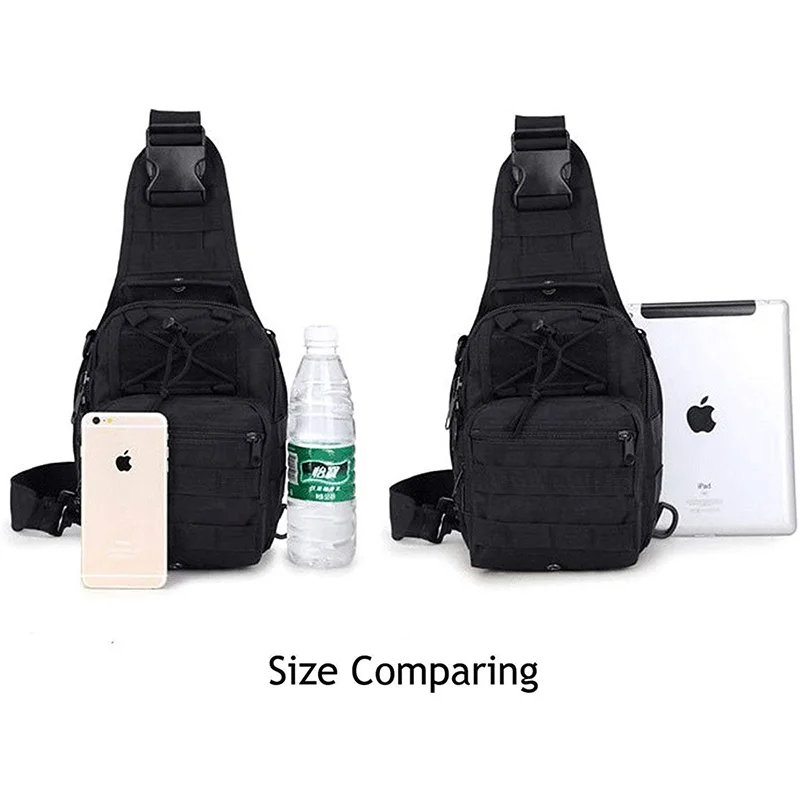 Wholesale Tactical Sling Bag Training Durable Sport Bag for Camping Hiking Good Quality Tactical Chest Pack