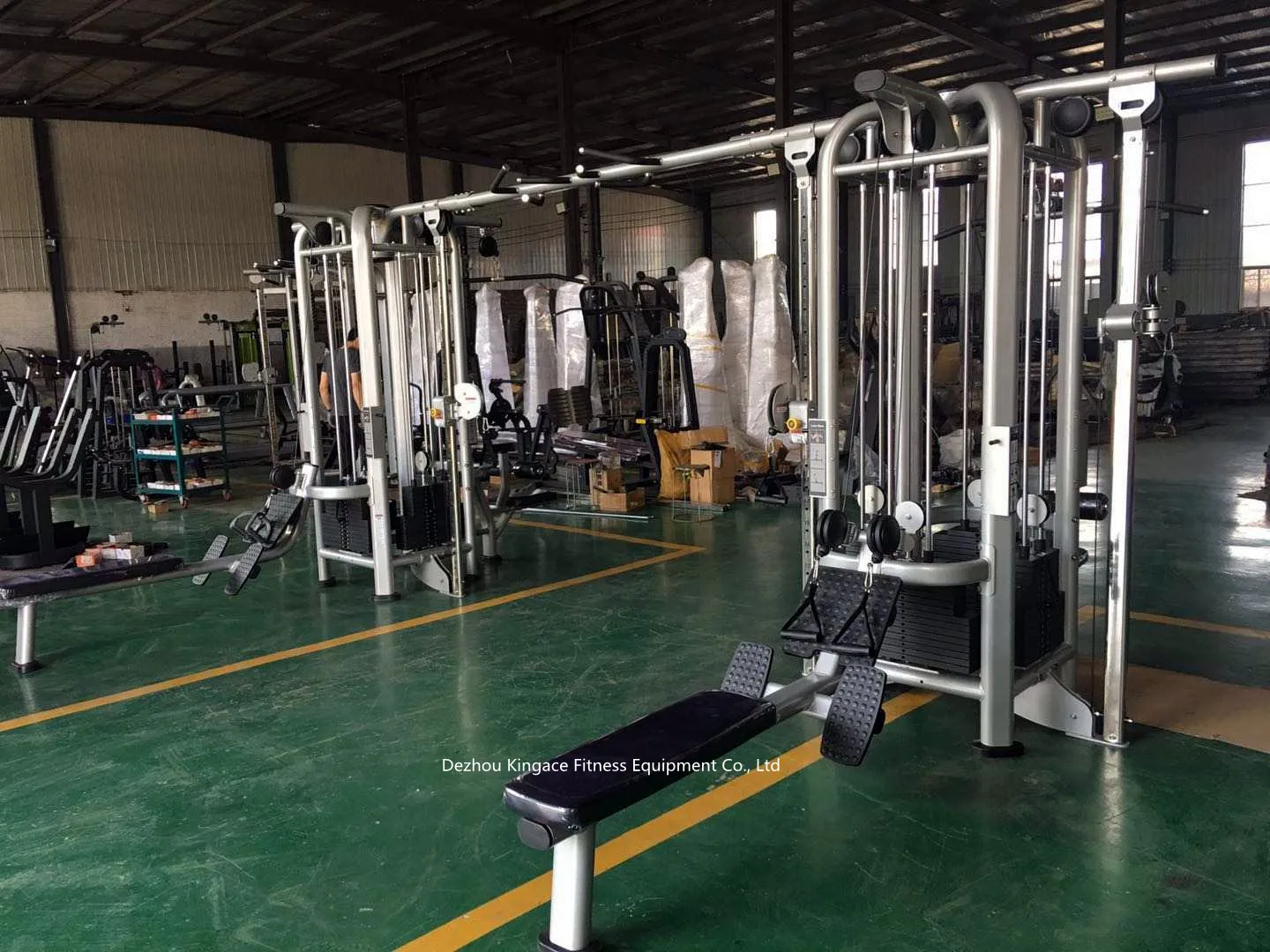 Professional Commercial Fitness Multi Function Strength Training Multi Jungle Cable 8 Station Machine for Gym