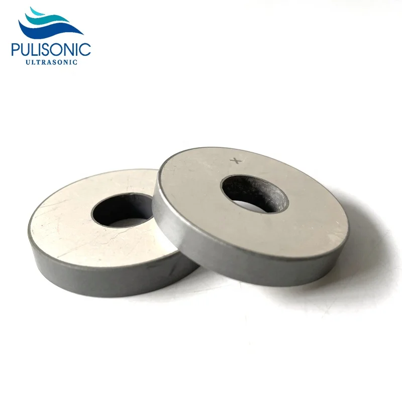 Custom Ultrasonic Transducer Piezo Ceramic Ring Pzt 5A Humidifier Disc Plate 40Khz Element Alumina Ceramic Material
