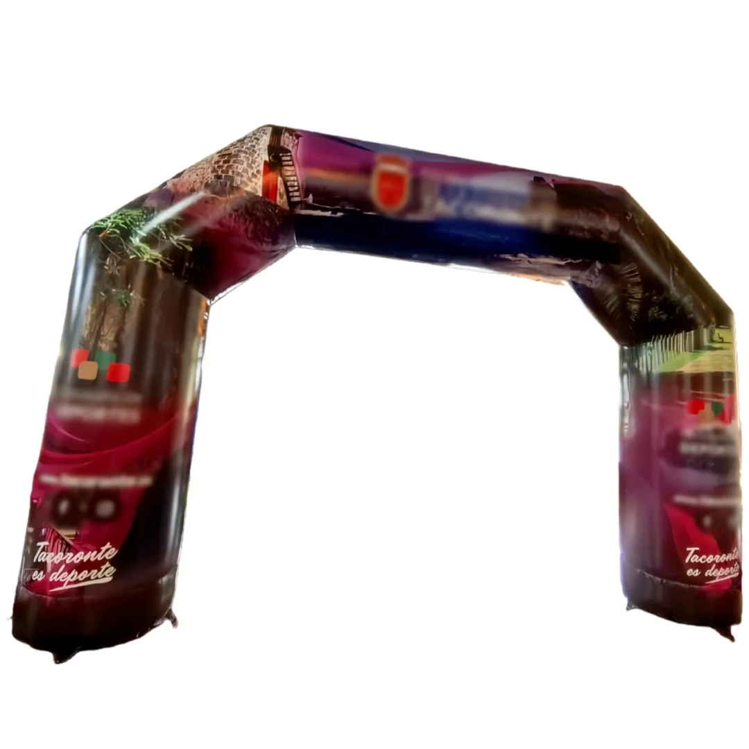 Durable Waterproof Inflatable Arch with Customized Color Options for Sports Events and Advertising