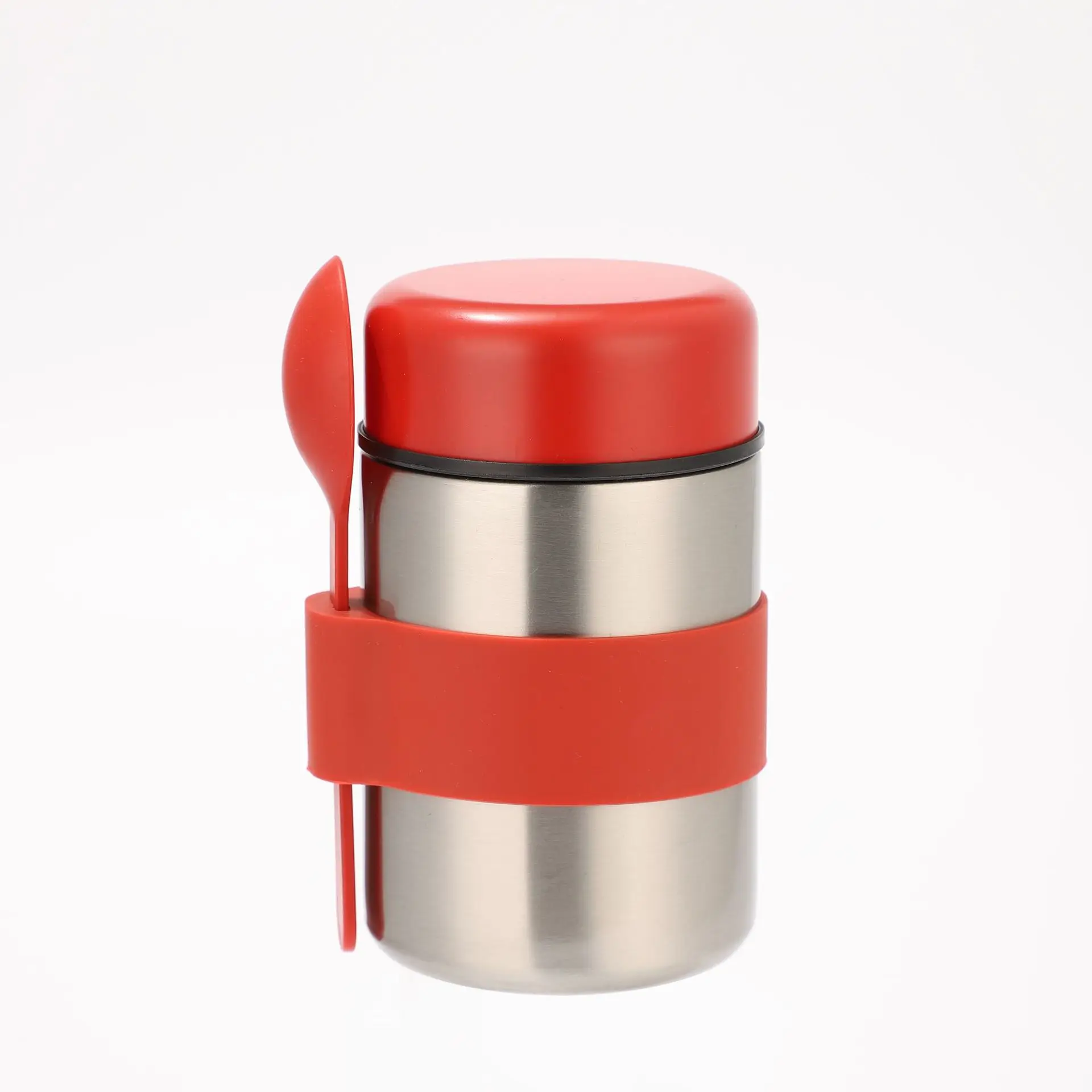 400ml  Keep Hot and Cold Double Wall Stainless Steel Insulated Food Flask Jar for Kids with Spoon