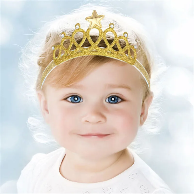 Baby Girl Tiara Crown Gold And Silver Crown For Toddler - Buy Baby Crown,Baby  Tiara,Toddler Crown Product on Alibaba.com