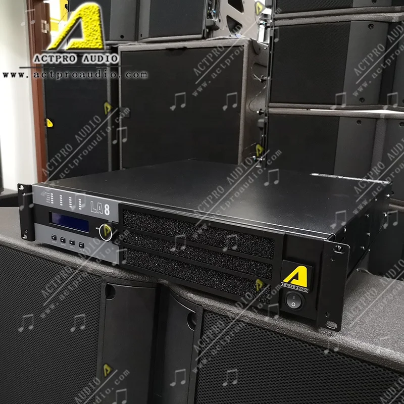 KR208 Line Array La8 Amp With DSP Amplifier System Power Amplifier System LA12