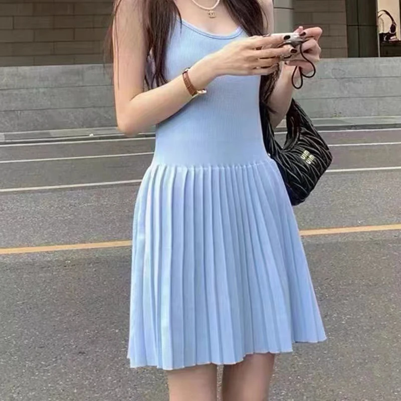 casual summer dresses for women with sleeves Blue Floral Midi Dress Short Puff Blue Floral / Small US Size:2 4/2 daily wear which make Lrady Women Ruffle High