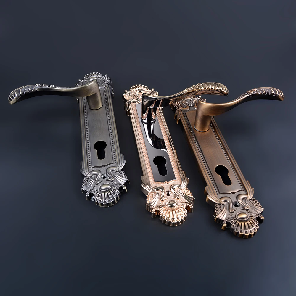 Modern Design Mortise Handle Lock for Wooden Door Zinc Alloy Design Door Handle Lock