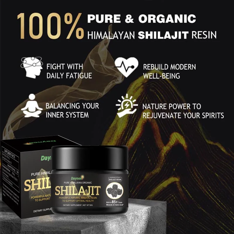 Support Customization 100% Pure Natural Herb Himalayan Shilajit Resin Extract Syrup Strengthening the Immune System