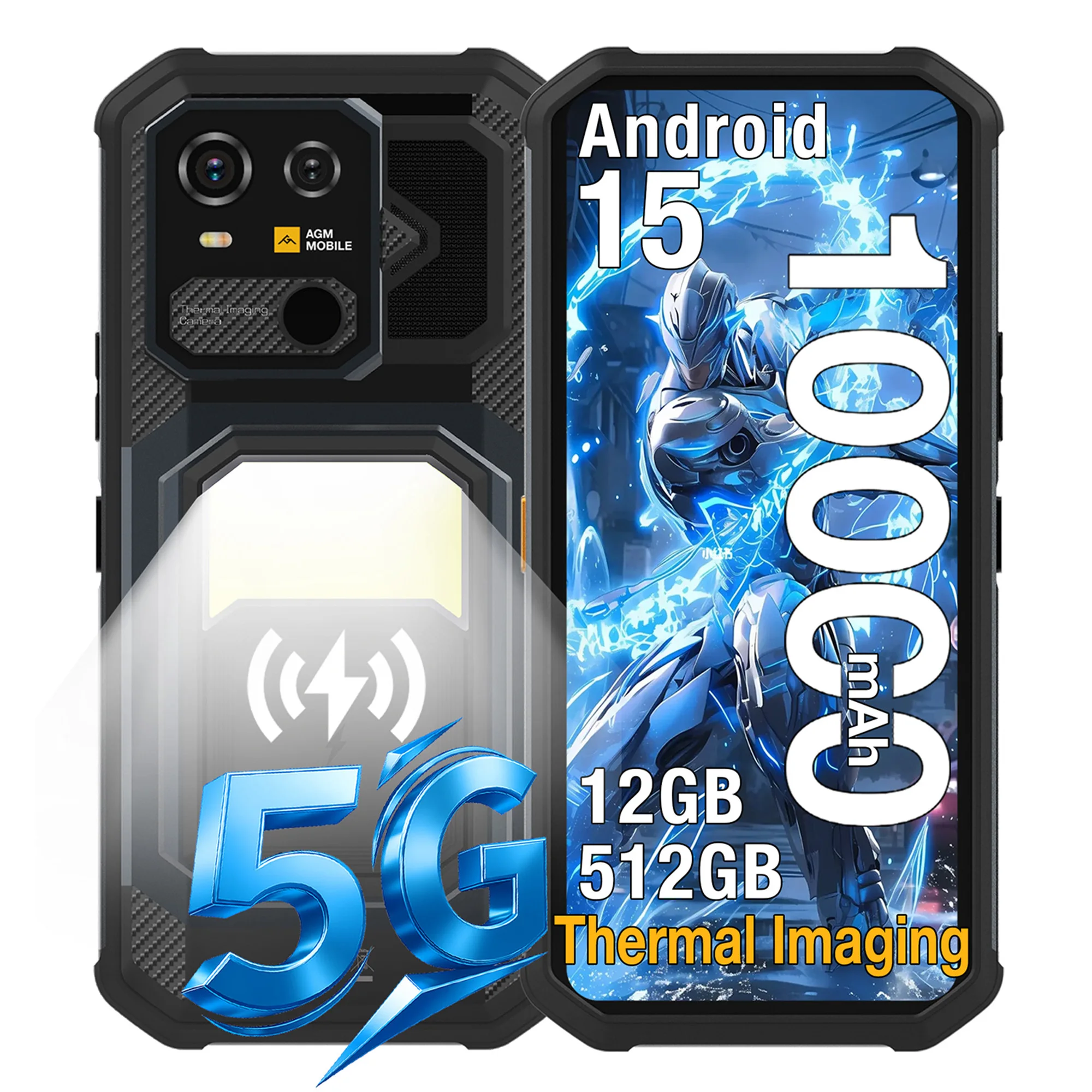 AGM G3 PRO - Rugged 5G Smartphone with 12GB RAM & 512GB Storage
