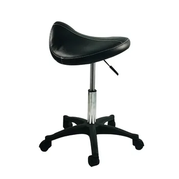 Salon Furniture Adjustable Rolling Medical Dental Hairdressing Beauty Barber Shop Ergonomic Saddle Chair Master Chair