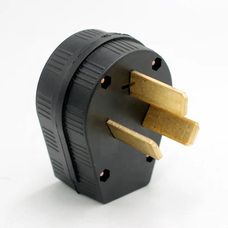 Nema 10-50p 50a Twist Lock Replacement Male Plug - Customizable Oem