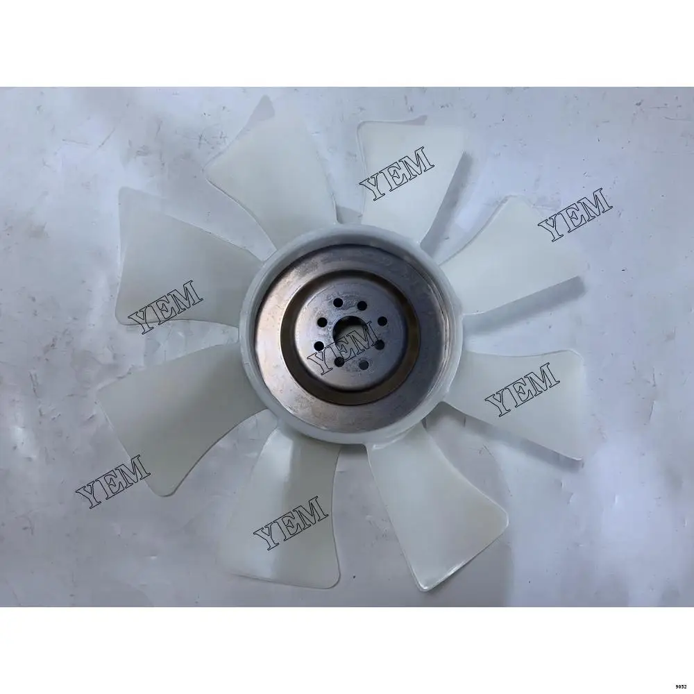 Fan 1C020-74110 For Kubota V3800 Construction Machinery Spare Parts