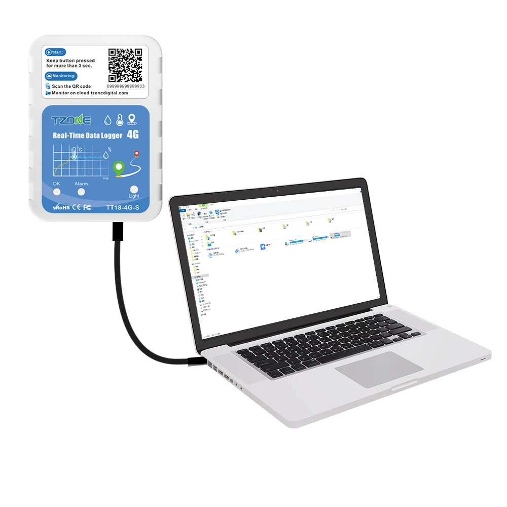 Real Time 4G Sensor for Cold Chain Temperature Humidity Location Monitoring