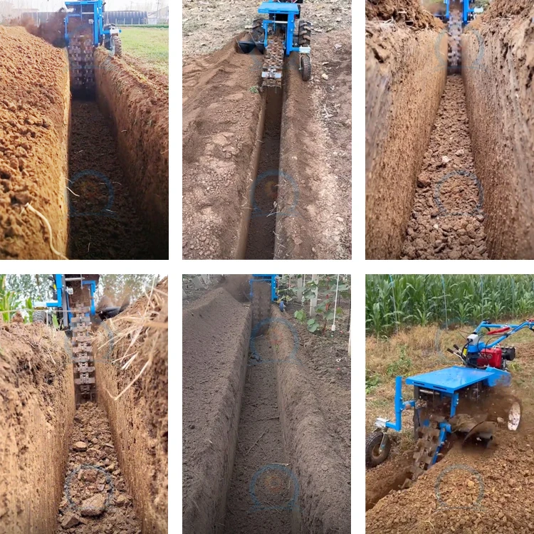 Saloni Fiber Optic Pipeline Trenching Diggers - High Prod