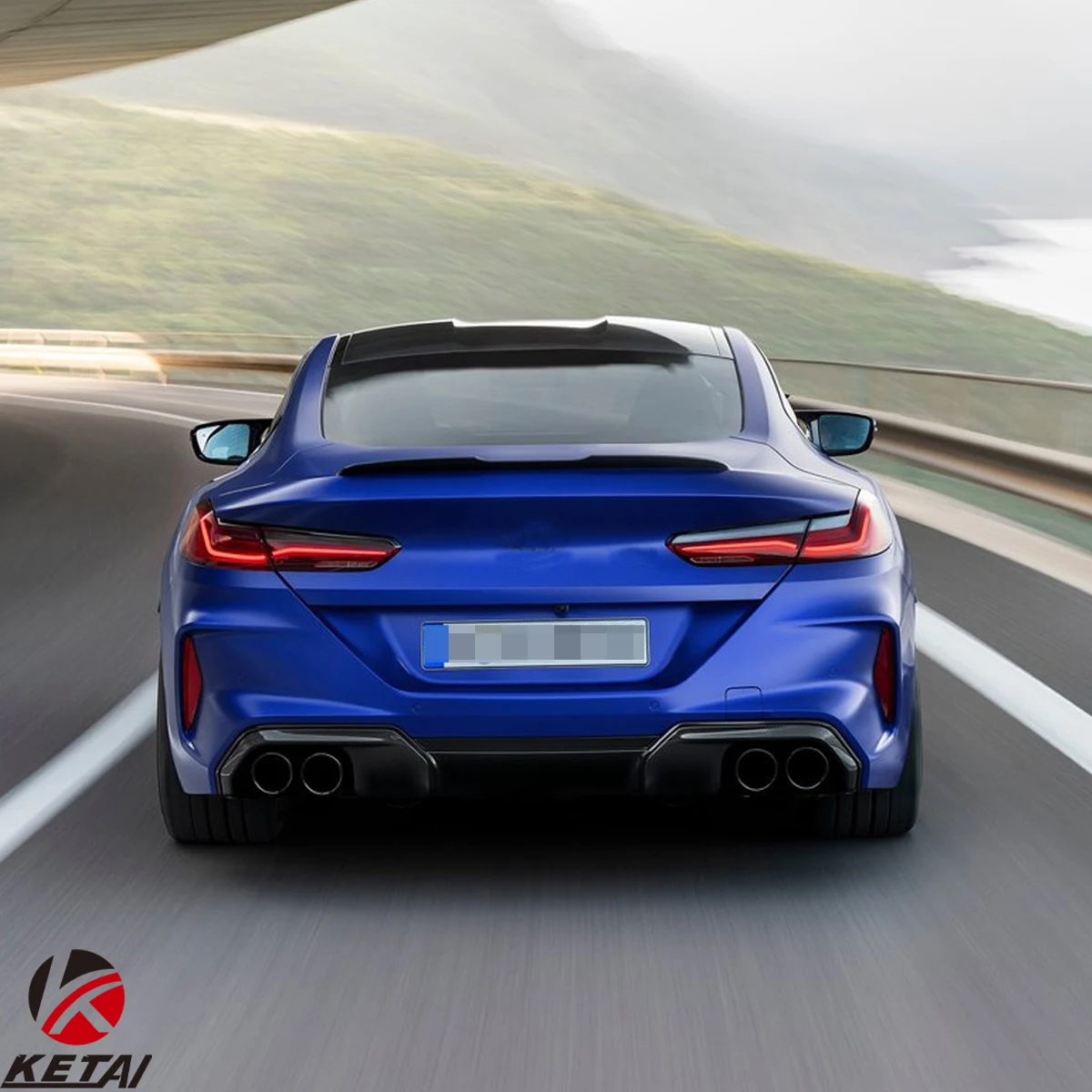 M8 Style Car Front Rear Bumper Grille Bmw G14 G15 8 Series Upgraded M8 ...