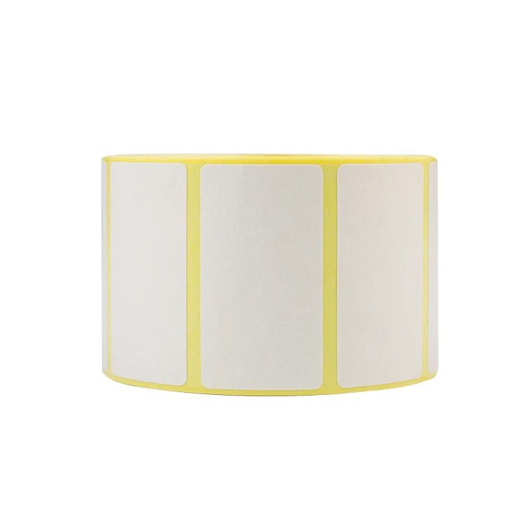 Free Sample Supermarket Preprinted Meat Packing Price Tag Self-adhesive Barcode Paper Roll Label Stickers