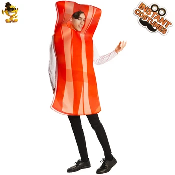 Conjunto De Trajes Para Casais De Bacon & Ovos Adulto Engraçado Homens  Festa De Halloween Comida Deliciosa Cosplay Traje De Fantasia