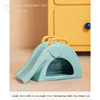 Elephant Slide Hamster House - Blue