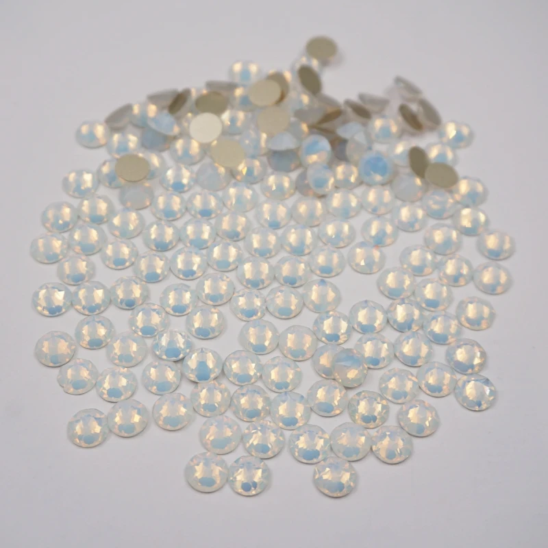 Best quality factory wholesale flatback crystal rhinestones glitter stones non hot fix glass rhinestones for cup decoration