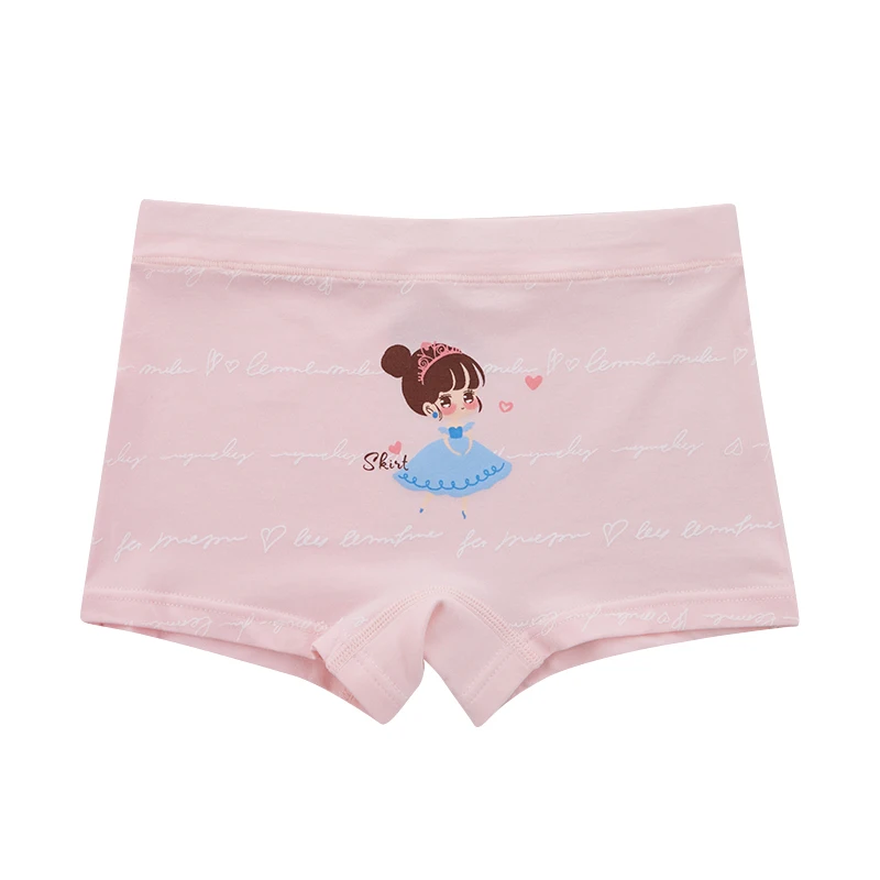 High Quality Sweet Breathable Antibacteria Comfortable Boxers Kids