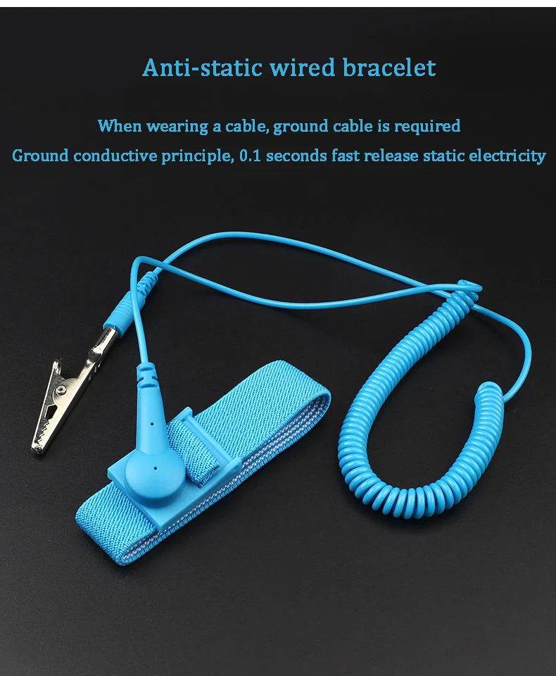 Elastic Anti Static Adjustable Wrist Band Anti-static Bracelets ...