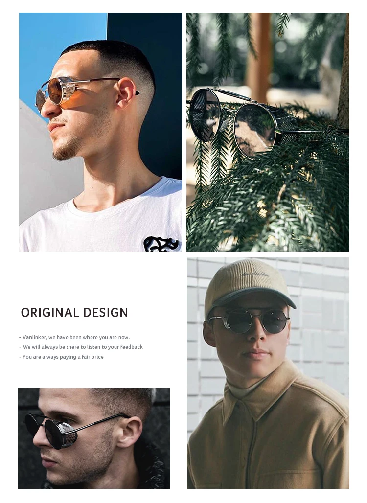 Vanlinker Custom Logo Workshop Sunglasses Bulk