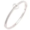 diamante di fango d'argento Love Heart