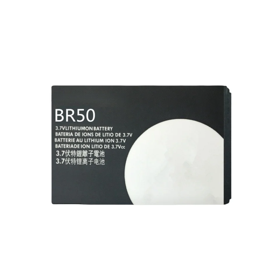 REAL CAP Replacement Battery BR50 for Motorola Pebl U6 Prolife 300/500 Razr V3 V3C/E/I/M/R/T/Z Cell Phone Factory OEM Customized