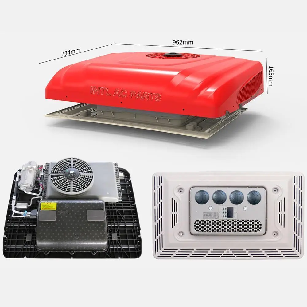 INTL-EA103R-1 electric truck heating and cooling car air conditioner RV truck parking air conditioner 12V