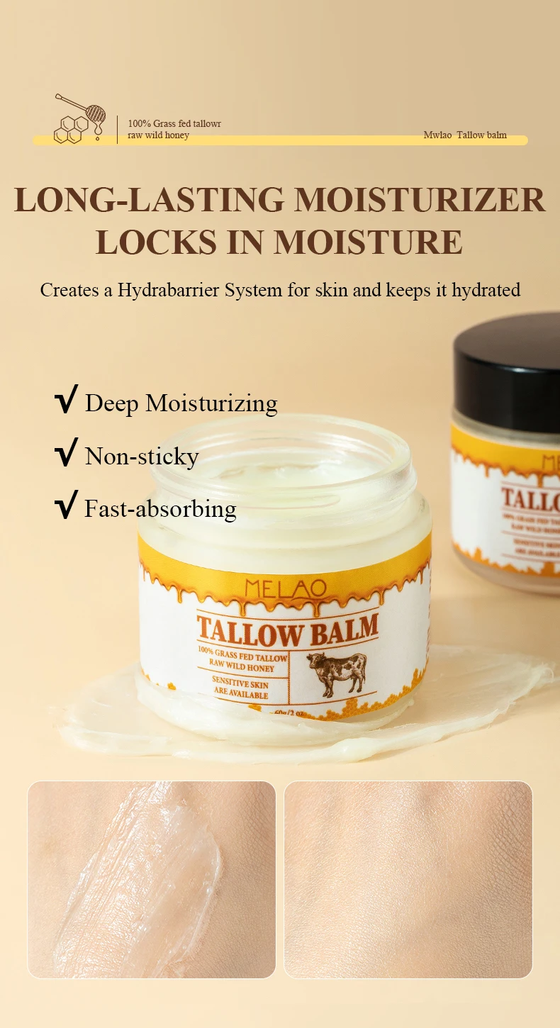 Tallow Balm Skin Care Face Balm Private Label Custom Logo Custom ...