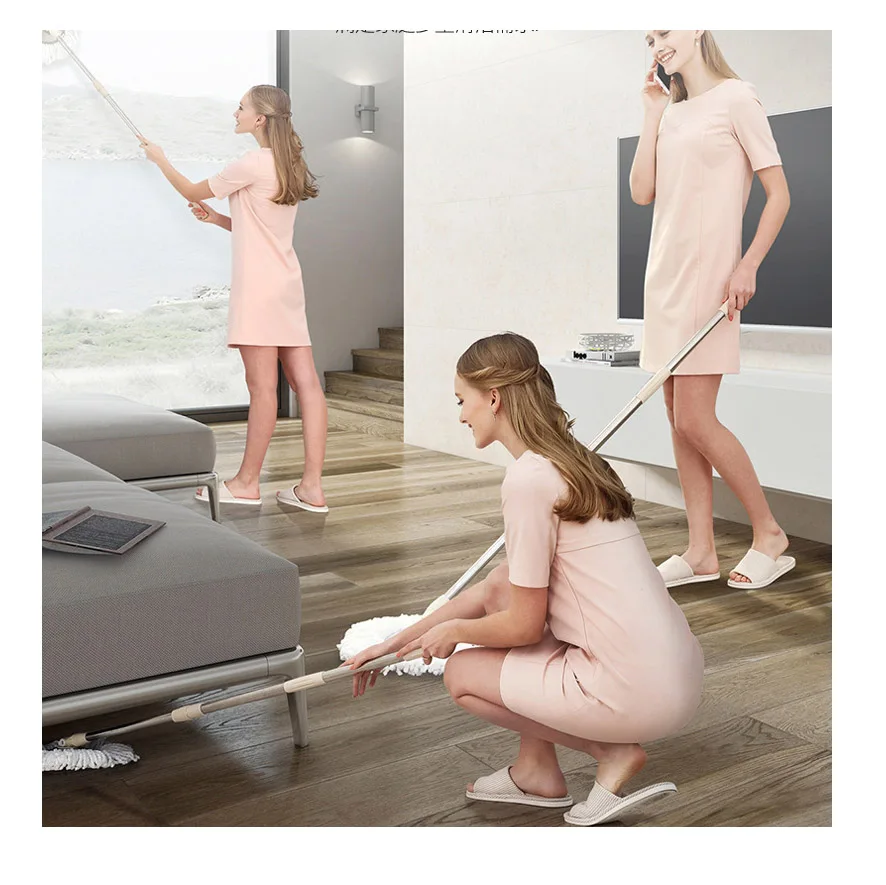 Набор для швабры из нержавеющей стали 360, детали для швабры с корзиной для обезвоживания, корзина для волшебной швабры с вращением на 360 градусов