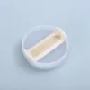 Milky white body-rice white pieces-silicone