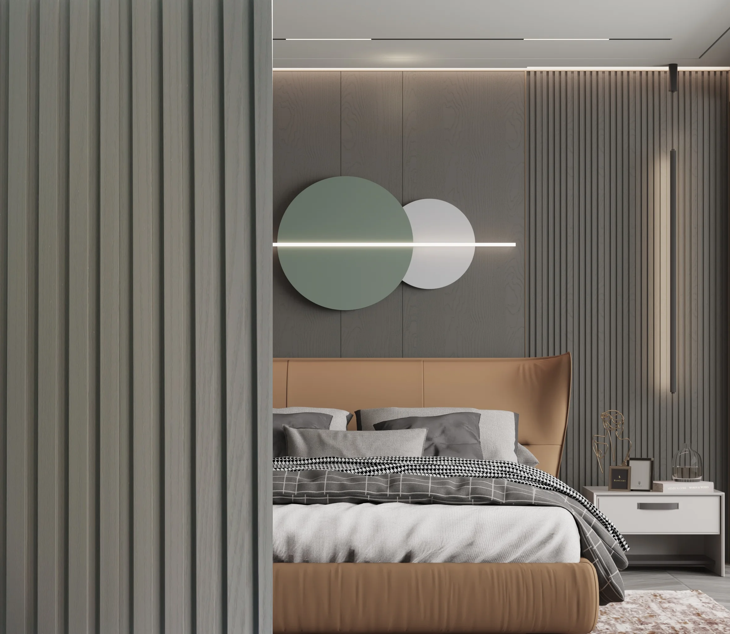 Melinco Fabrika Doğrudan Satış Doğal Antiseptik 3D PVC Duvar Panelleri Ahşap Dekoratif WPC Duvar Paneli Gri Siyah Ahşap Duvar Paneli